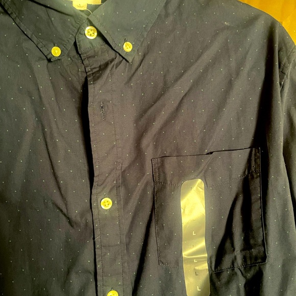 Mens Gap new with tags size large blue with green dots - Picture 2 of 3